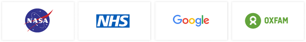 Logos of large orgs with Wagtail websites